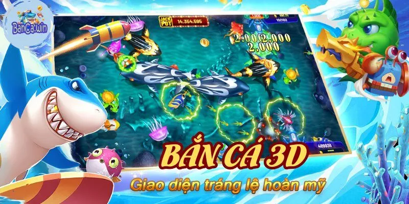Bắn Cá 3D – Game Săn Thưởng Đỉnh Cao Đáng Trải Nghiệm